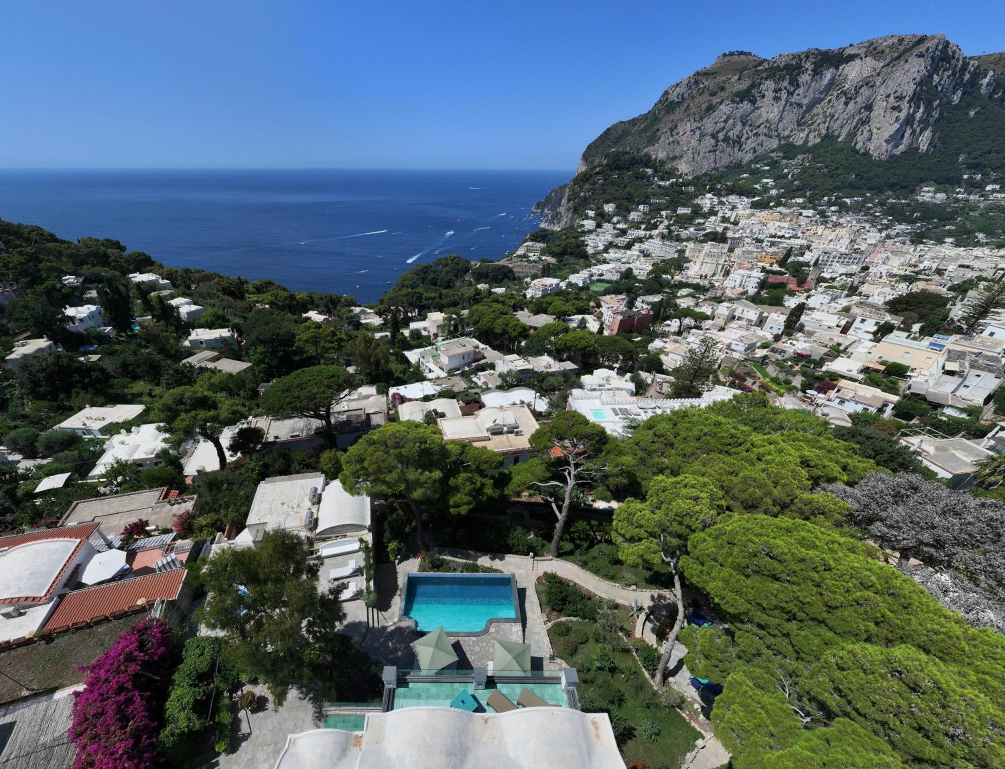 Villa L'Ara Капри Экстерьер фото