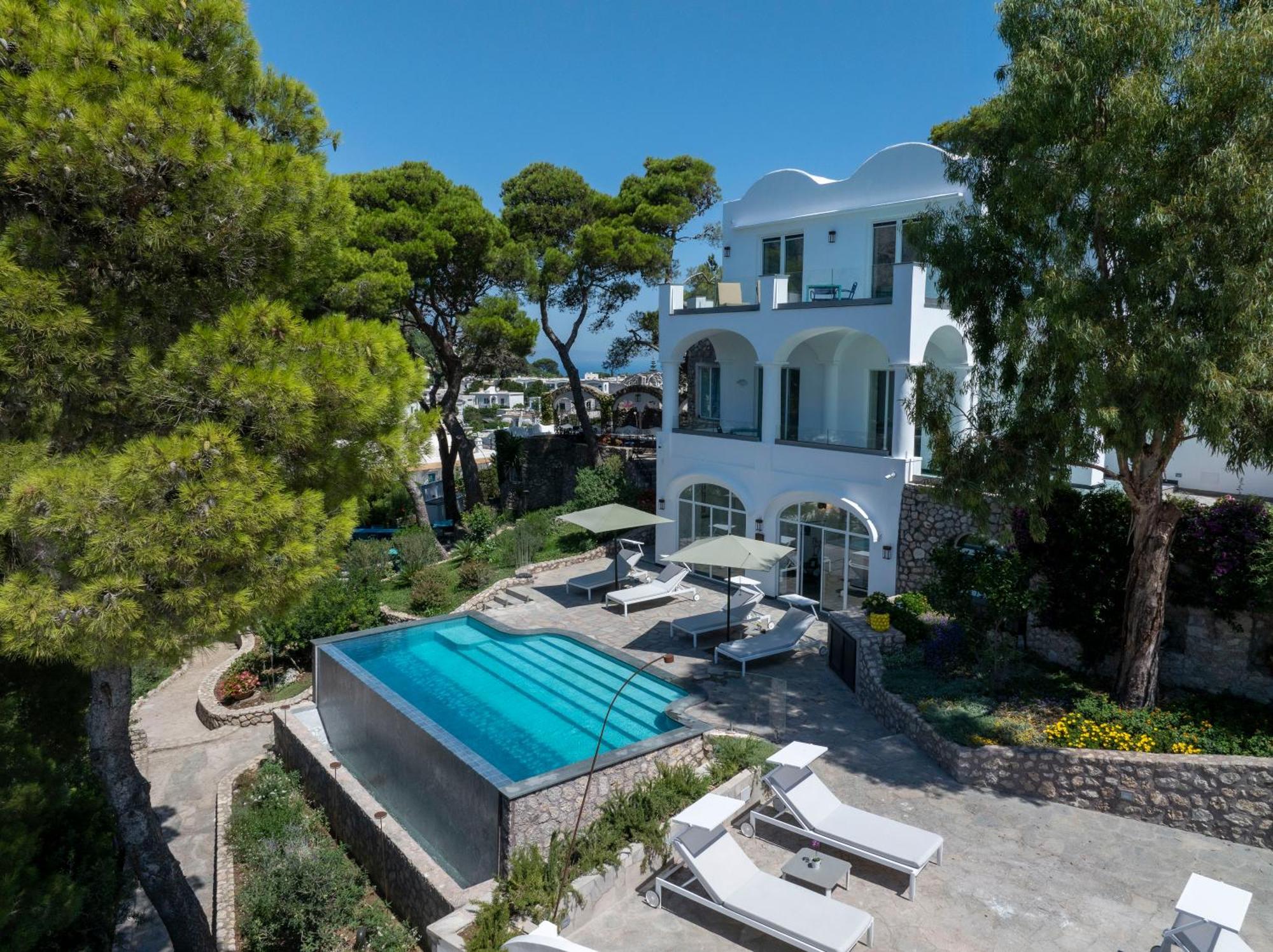 Villa L'Ara Капри Экстерьер фото