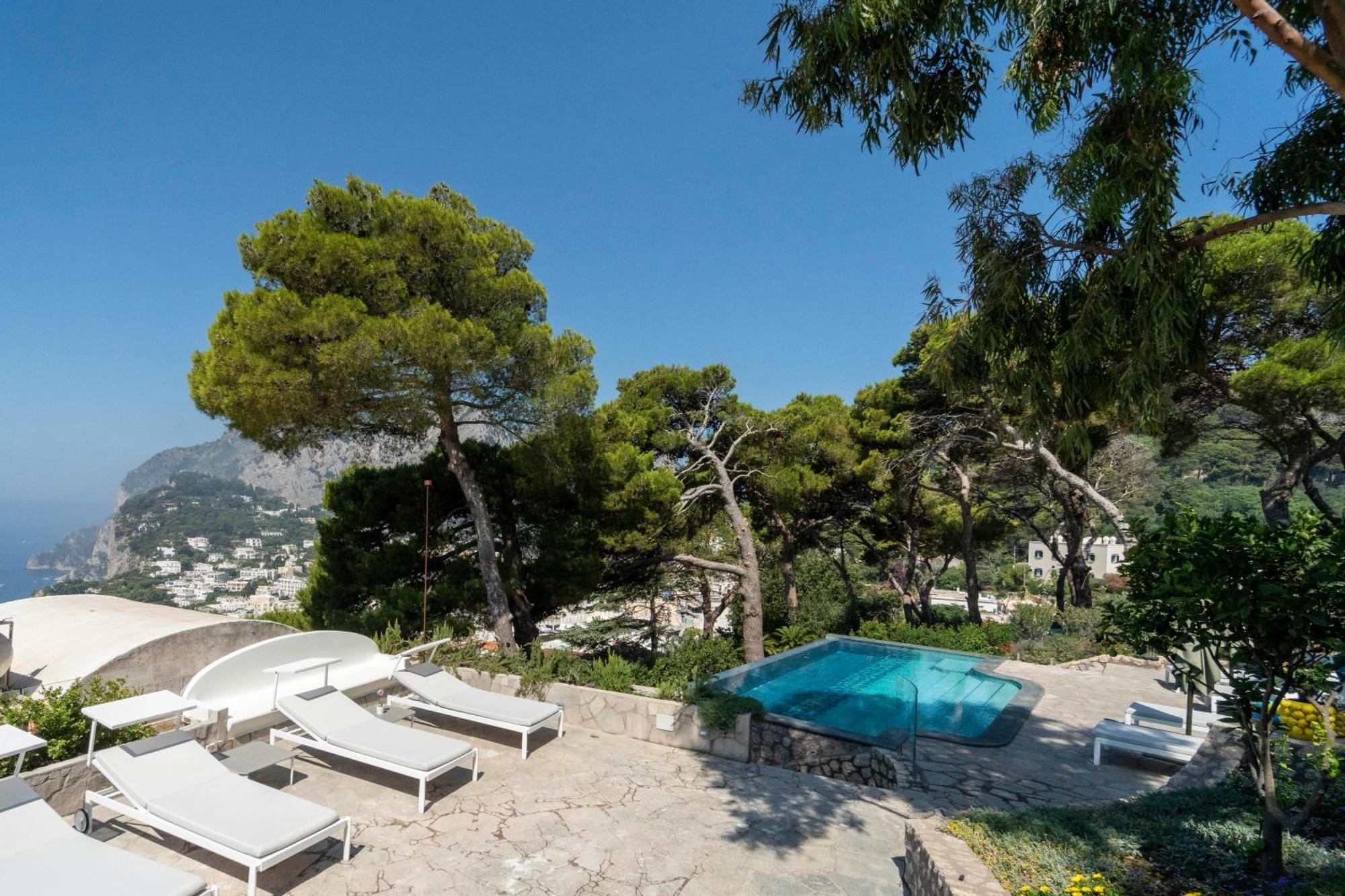 Villa L'Ara Капри Экстерьер фото